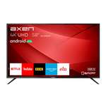 Axen AX58LED203 58" 146 Ekran Ultra HD Uydulu Android TV