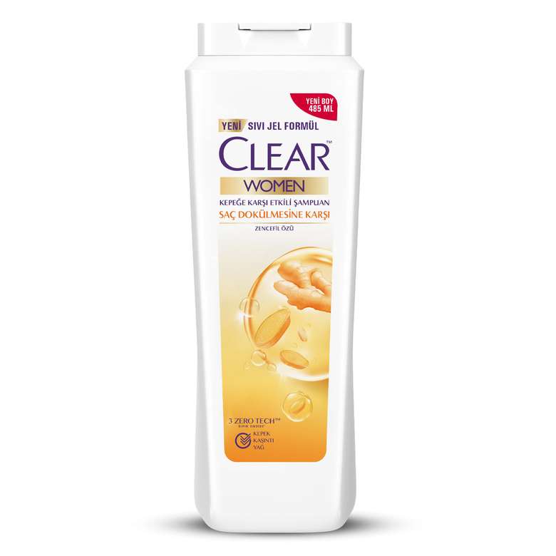 Clear Şampuan Kadın Dökülme Karşıtı 485 Ml