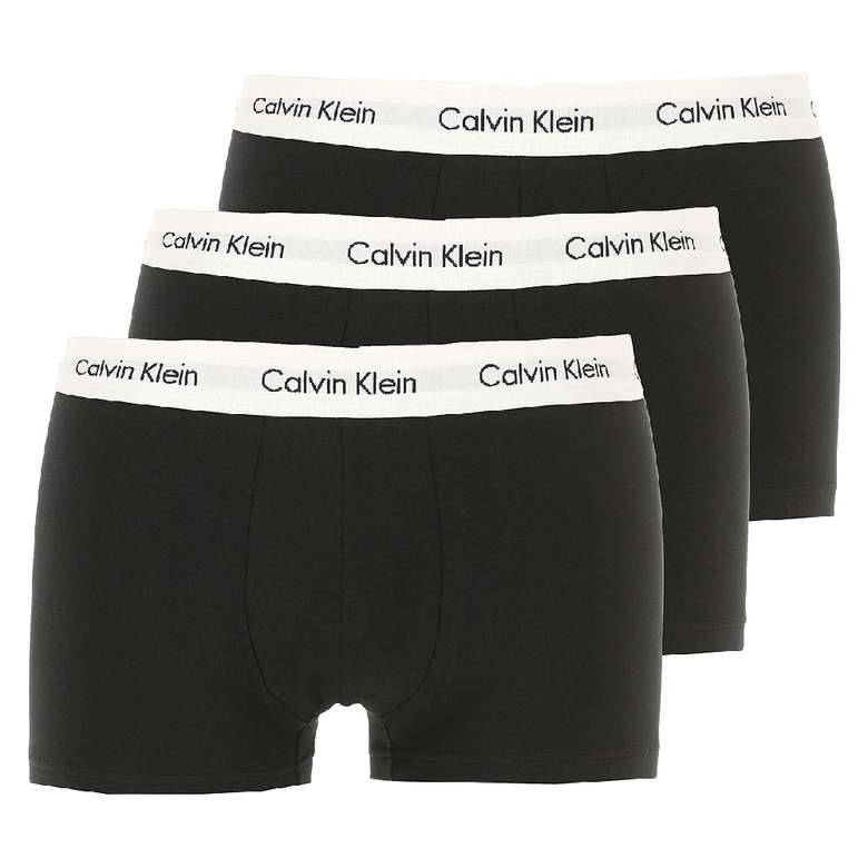 Calvin Klein U2664G-001 3'lü Erkek Boxer Siyah