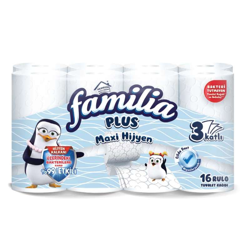 Familia Plus Tuvalet Kağıdı 3 Katlı 16'lı