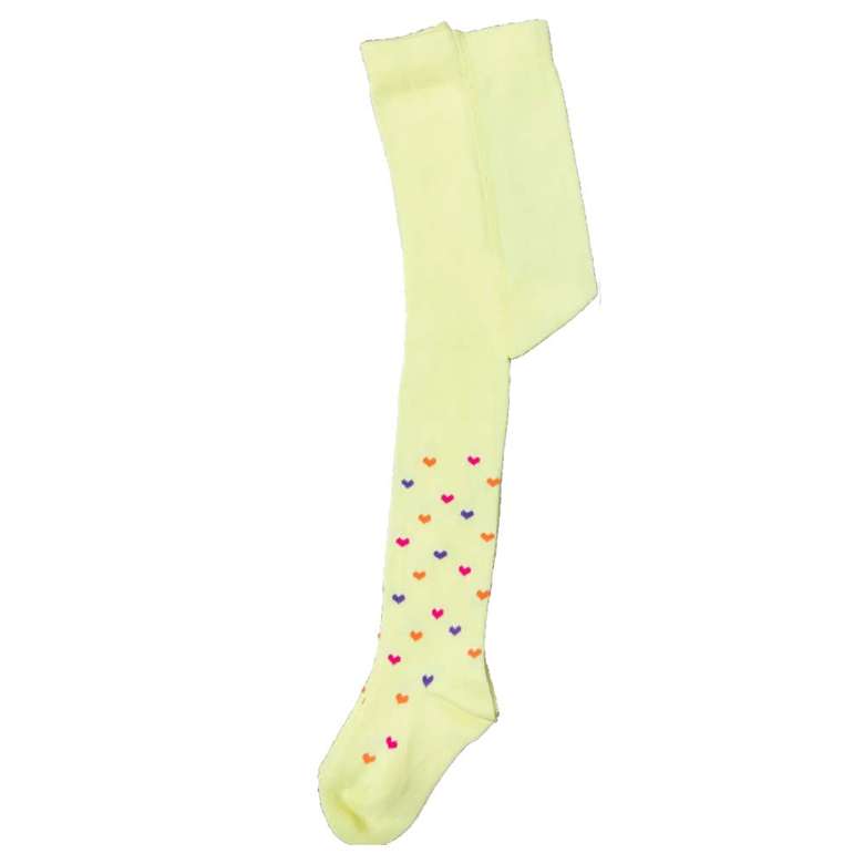 Silk & Blue Bebek Külotlu Çorap Sarı