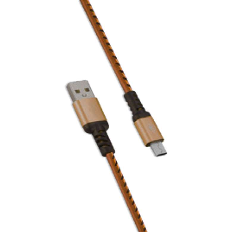Piranha Micro USB Kablo Koyu Kahve