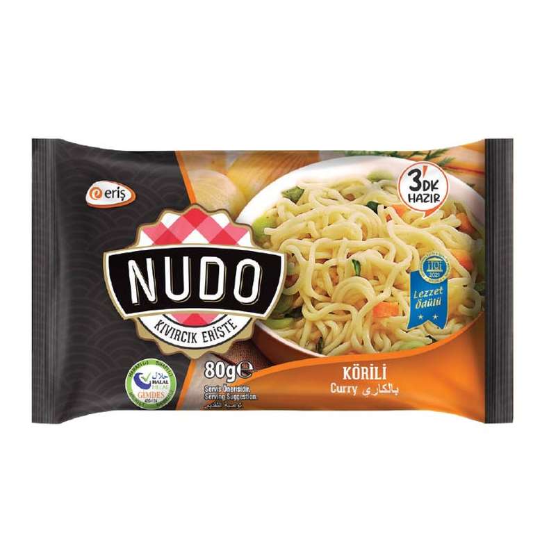 Nudo Noodle Paket Körili 80 G
