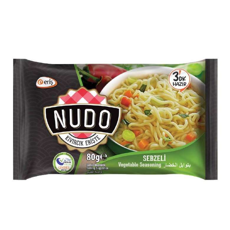 Nudo Noodle Paket Sebzeli 80 G