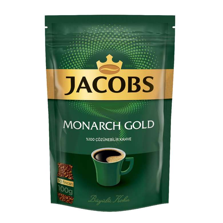 Jacobs Monarch Kahve Gold Eko Paket 100 G