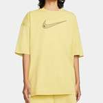 Nike DM6211-304 Kadın Tişört Sarı