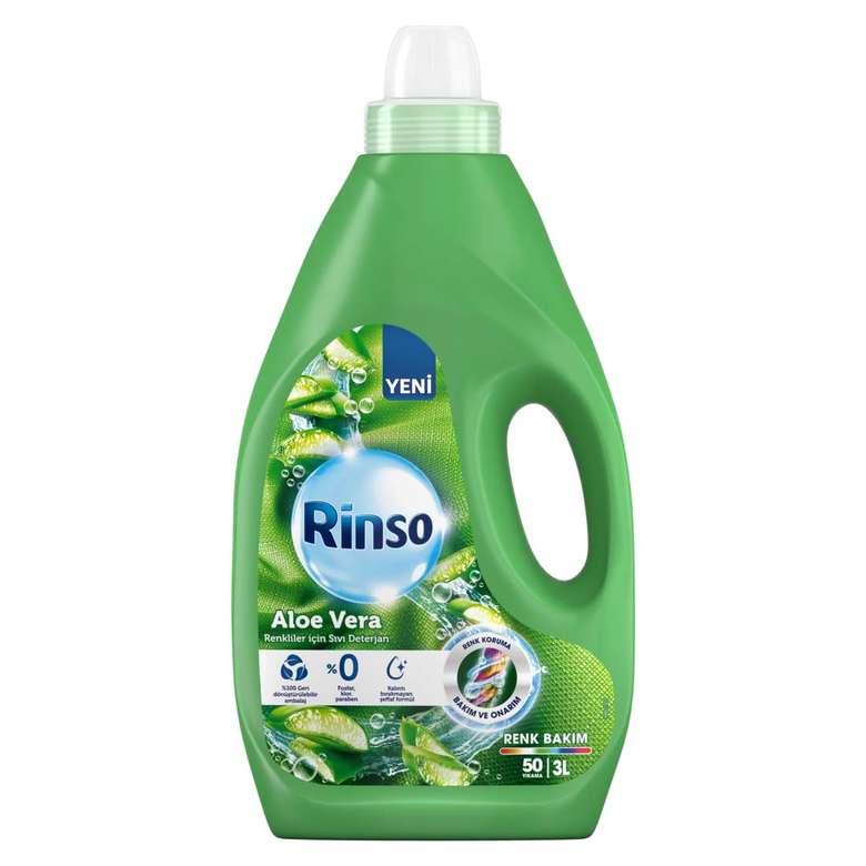 Rinso Sıvı Deterjan Renkli 3 L