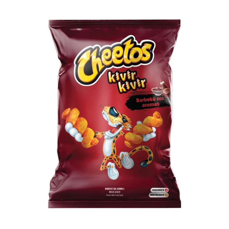 Cheetos Kıvır Kıvır Barbekü Sos Aromalı Mısır Cipsi 70 G