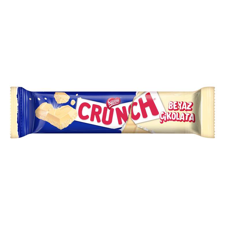 Nestle Crunch Beyaz Pirinç Patlaklı Çikolata 31,5 G
