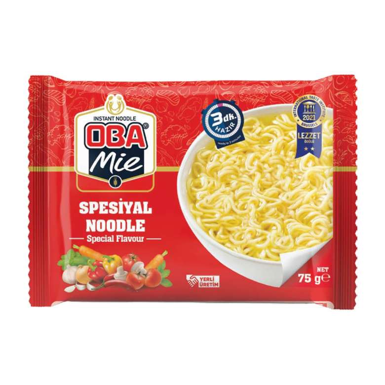 Oba Mie Noodle Paket Spesiyal 75 G