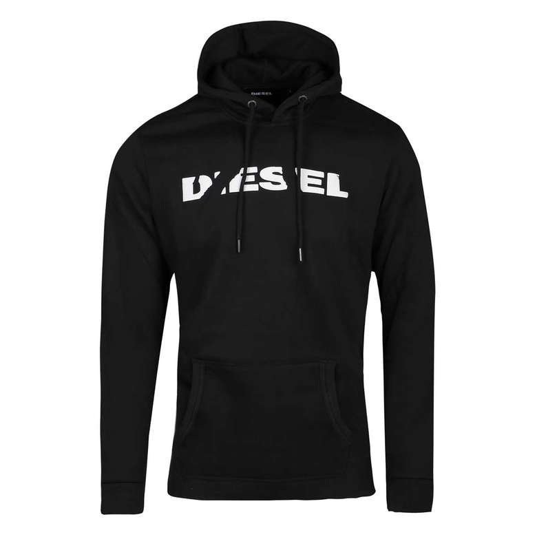 Diesel 00ST4-RWAP0-900 Erkek Sweatshirt Siyah