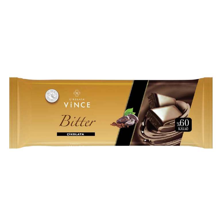 Vince Bitter Çikolata 300 G