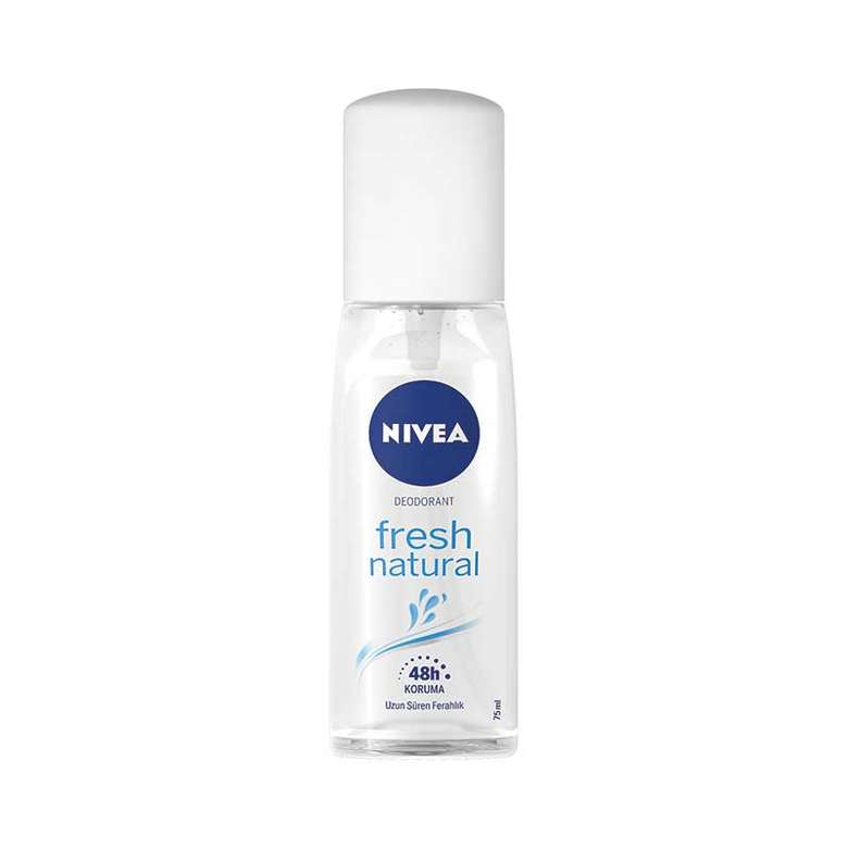 Nivea Fresh Natural Deodorant Pudrasız Kadın 75 ml
