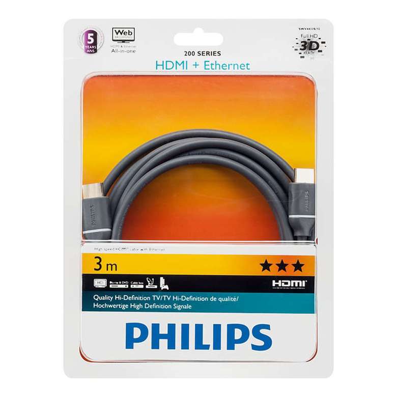 Philips SWV4433S HDMI Kablo 3 m