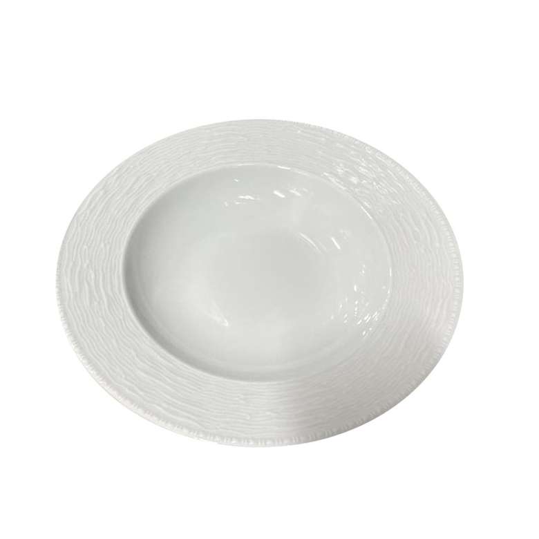 Güral Porselen Yemek Tabağı 22 cm Beyaz