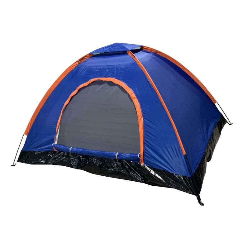 2 Kişilik Manuel Kamp Çadırı Mavi