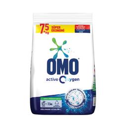 Omo Active Oxygen Toz Deterjan Beyazlar 7,5 Kg