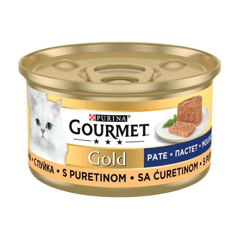 Purina Gourmet Gold Kıyılmış Kedi Maması 85 G