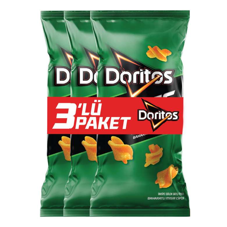 Doritos Shots Taco Mısır Cips 3x23 G
