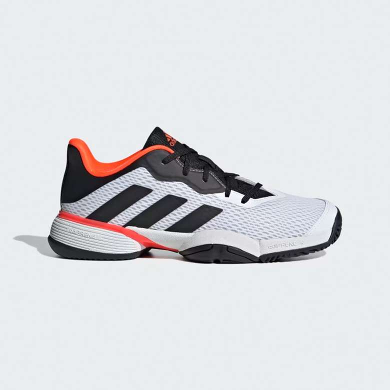Adidas Baricade GW2996 Çocuk Spor Ayakkabı Siyah Beyaz