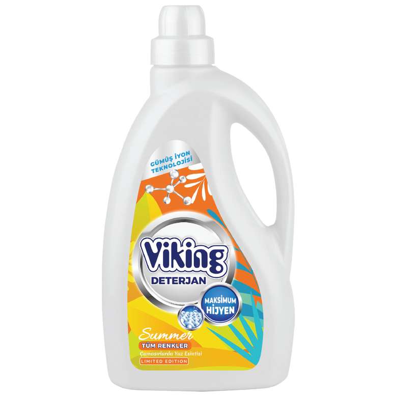 Viking Summer Sıvı Deterjan Tüm Renkler 2,7 L