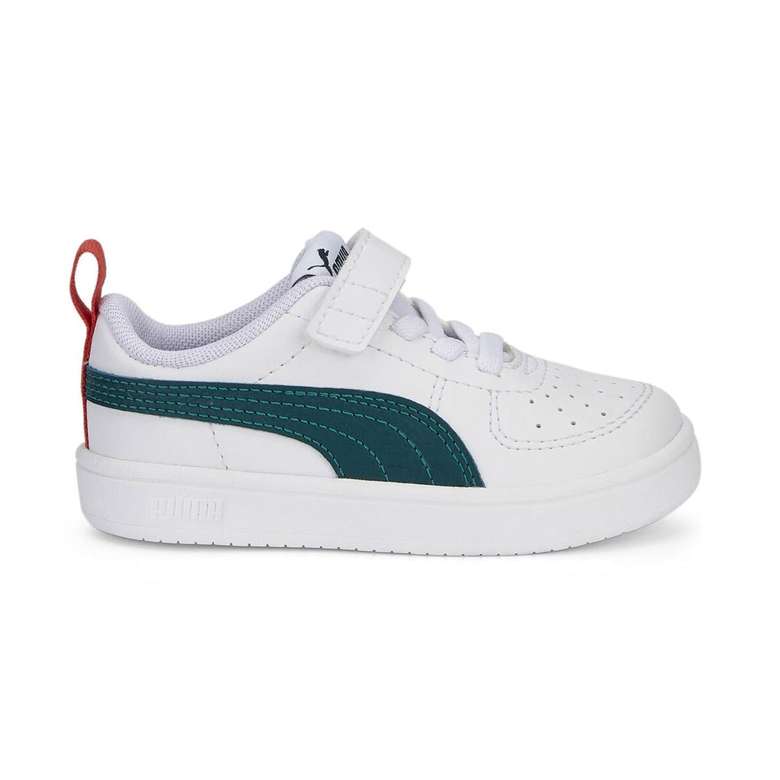 Puma Rickie AC 384314-09 Çocuk Spor Ayakkabı Beyaz