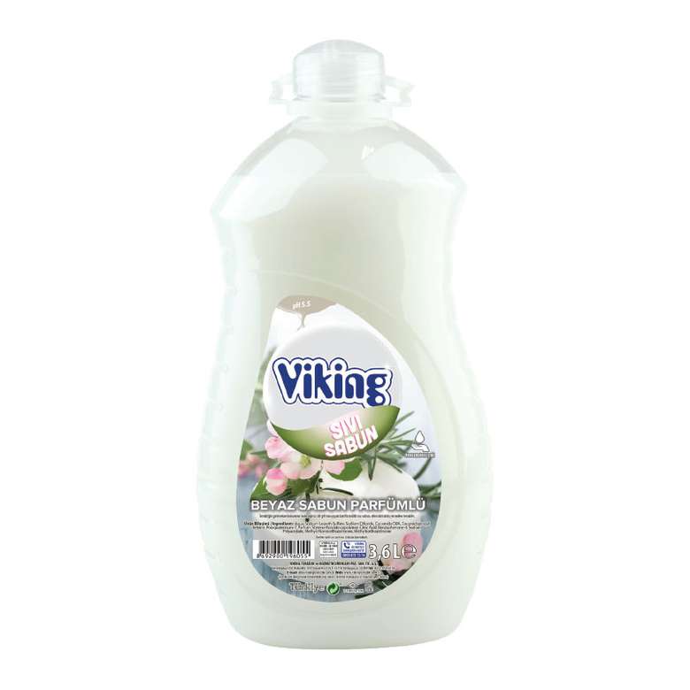 Viking Beyaz Sıvı Sabun 3,6 L